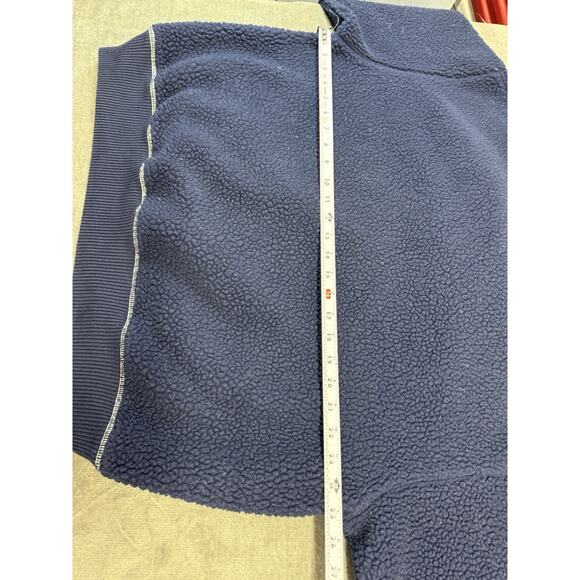 J.W. Anderson Uniqlo Japan Blue Fleece Pullover Sweatshirt Women’s XL Cozy - Picture 6 of 9